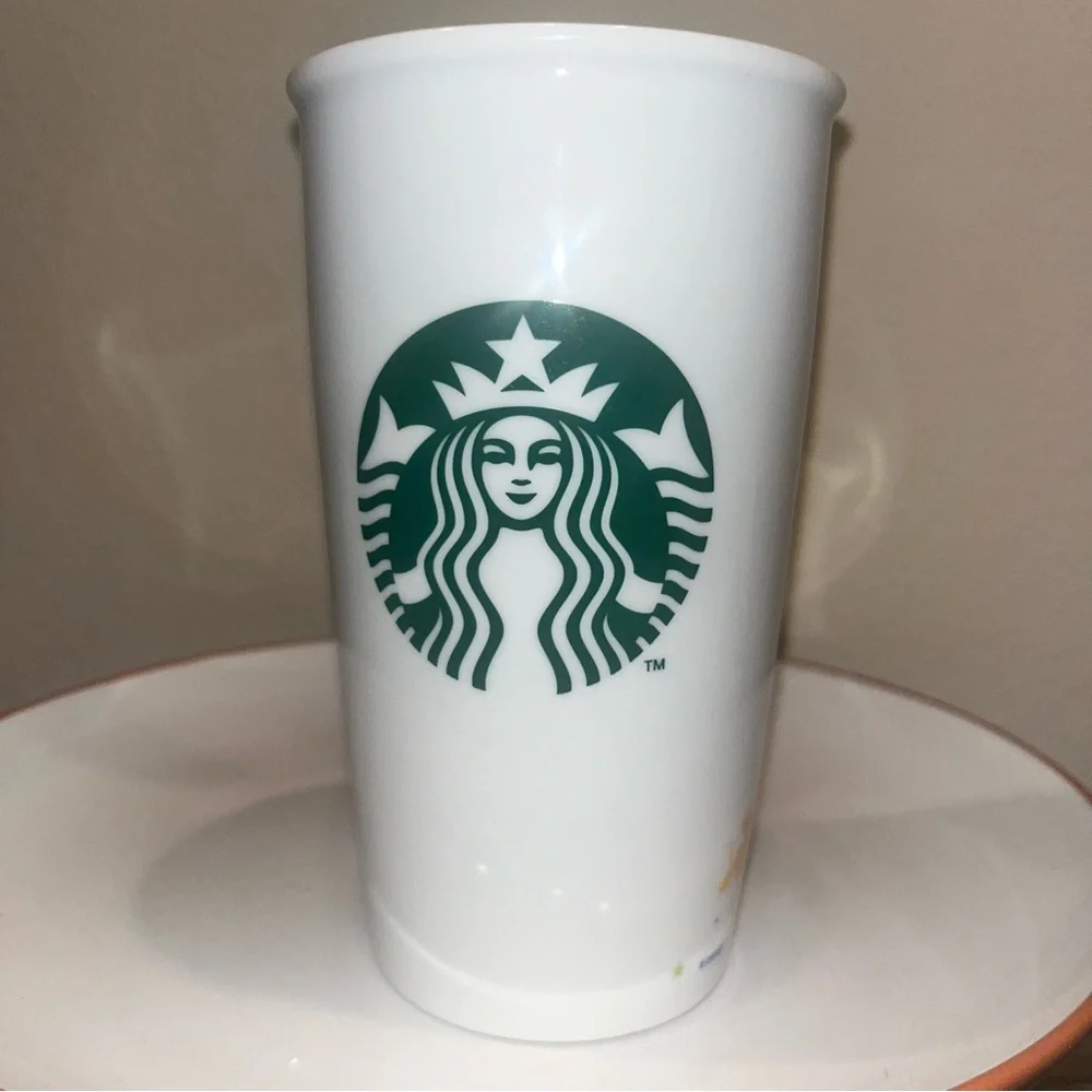 Starbucks‎ Disney Parks 2015 Magic Kingdom Ceramic Coffee Travel Mug 12oz.